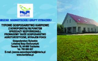 Gospodarstwa rybackie na obszarze NGR eko baza0372