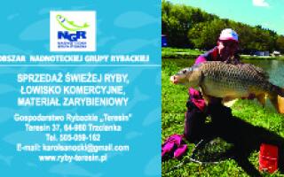 Gospodarstwa rybackie na obszarze NGR teresin0372