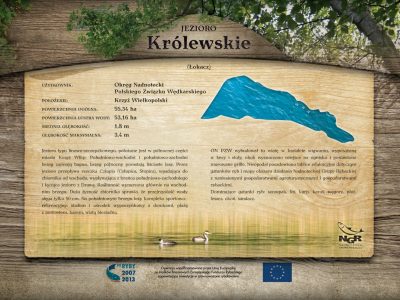 Oznakowanie wód Ścieżki edukacyjne o rybactwie