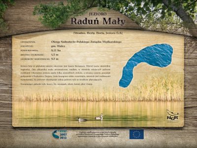 Oznakowanie wód Ścieżki edukacyjne o rybactwie