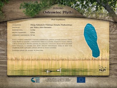 Oznakowanie wód Ścieżki edukacyjne o rybactwie