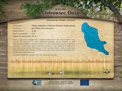 Oznakowanie wód Ścieżki edukacyjne o rybactwie